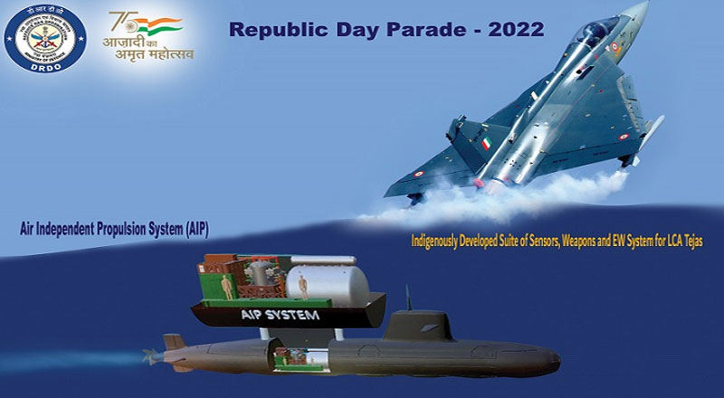 DRDO to display two tableaux during Republic Day parade 2022