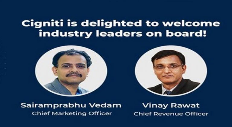 Cigniti Technologies names Vinay Rawat as CRO, Sairam Vedam as CMO ...