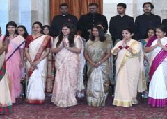 PROBATIONERS OF INDIAN ECONOMIC SERVICE CALL ON THE PRESIDENT